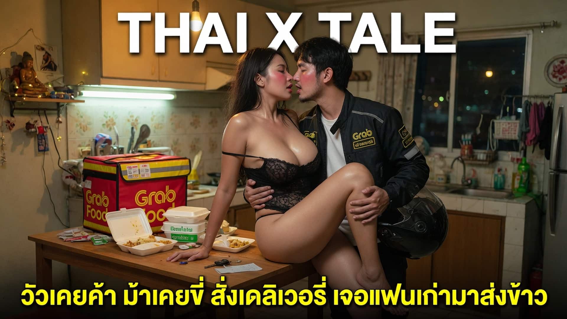 เรื่องเสียว วัวเคยค้า ม้าเคยขี่ สั่งเดลิเวอรี่ เจอแฟนเก่ามาส่งข้าว | ThaiXTale