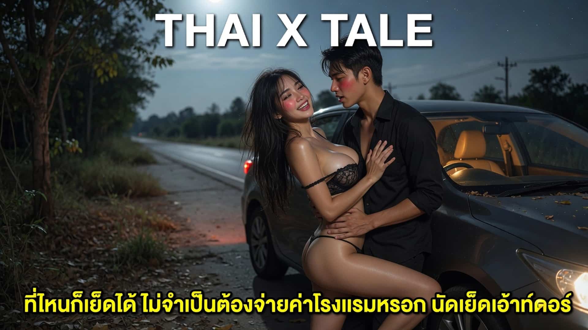เรื่องเสียว ที่ไหนก็เย็ดได้ ไม่จำเป็นต้องจ่ายค่าโรงแรมหรอก นัดเย็ดเอ้าท์ดอร์ | ThaiXTale