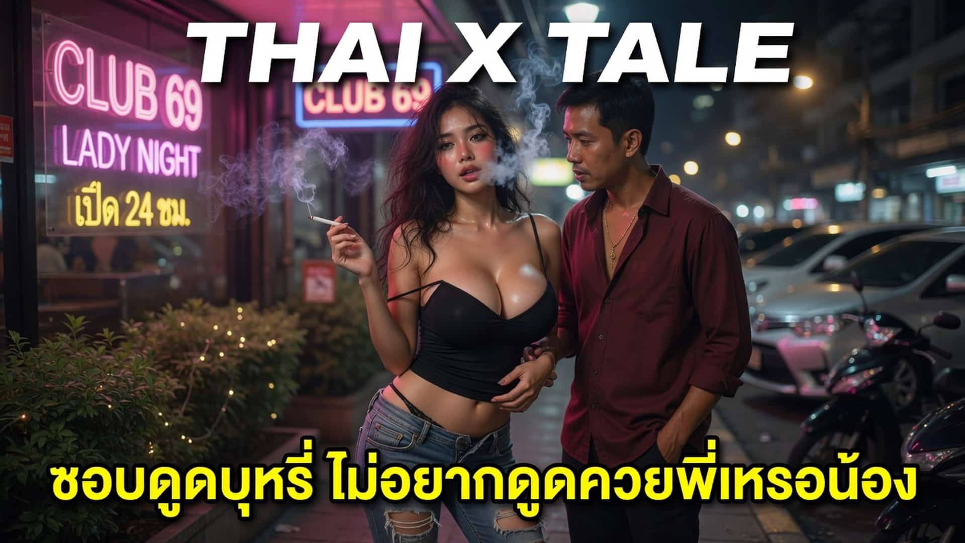 เรื่องเสียว ชอบดูดบุหรี่ ไม่อยากดูดควยพี่เหรอน้อง | ThaiXTale