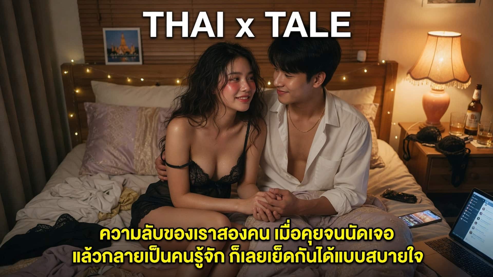เรื่องเสียว ความลับของเราสองคน เมื่อคุยจนนัดเจอ แล้วกลายเป็นคนรู้จัก ก็เลยเย็ดกันได้แบบสบายใจ | ThaiXTale