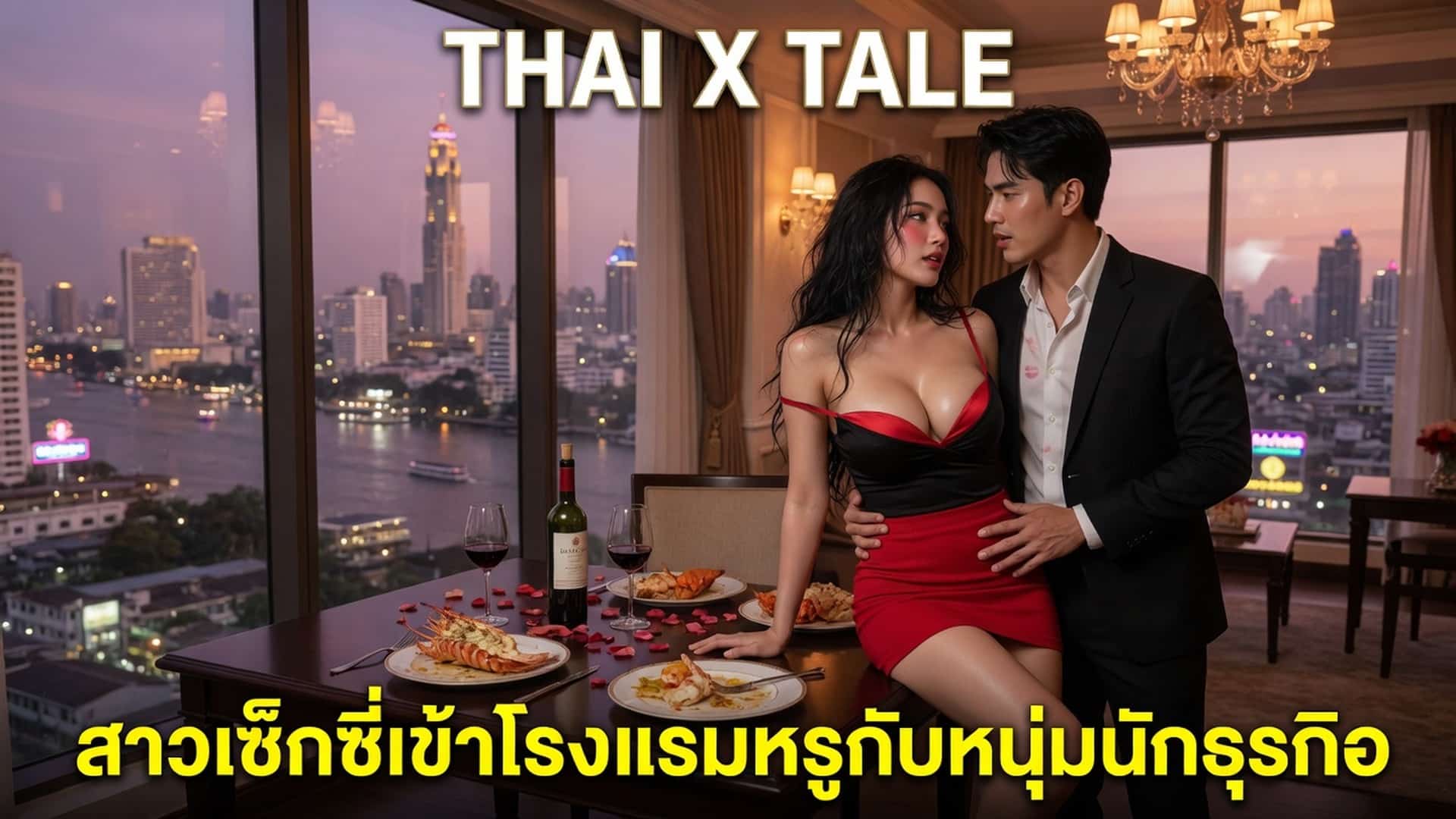 เรื่องเสียว สาวเซ็กซี่เข้าโรงแรมหรูกับหนุ่มนักธุรกิจ | ThaiXTale