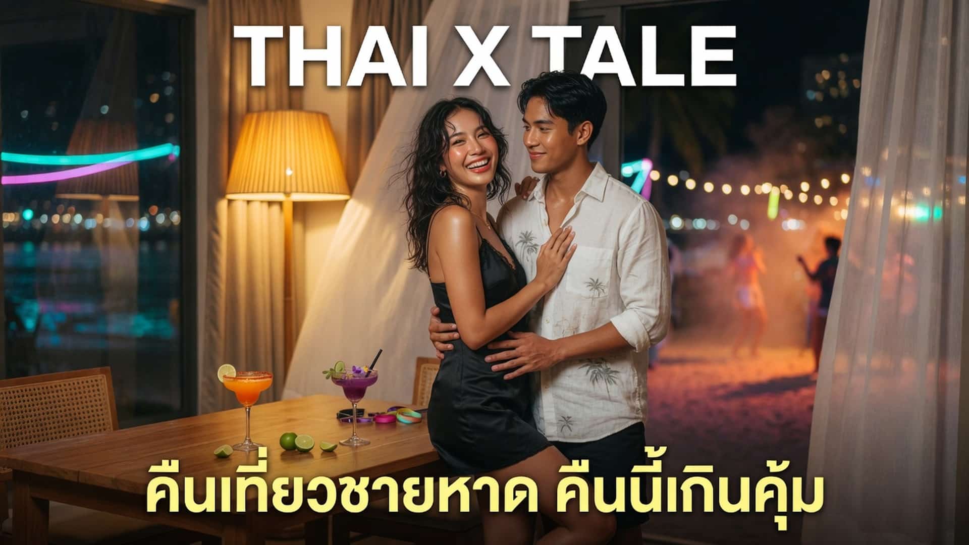 เรื่องเสียว คืนเที่ยวชายหาด ได้หนุ่มลูกครึ่งฝรั่งควยใหญ่กลับมาเย็ดจนน้ำแตก คืนนี้เกินคุ้ม | ThaiXTale