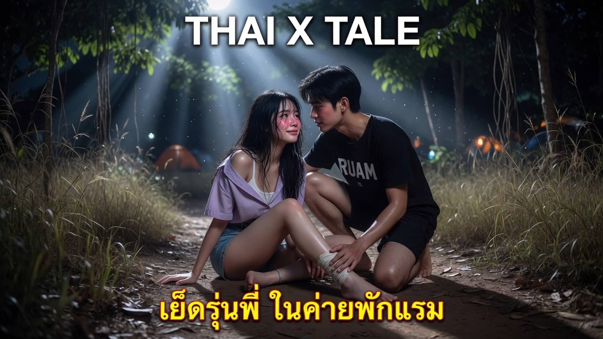 เรื่องเสียว เย็ดรุ่นพี่ ในค่ายพักแรม | ThaiXTale