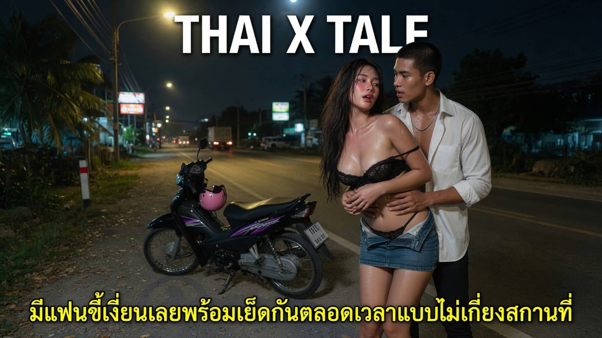 เรื่องเสียว มีแฟนขี้เงี่ยนเลยพร้อมเย็ดกันตลอดเวลาแบบไม่เกี่ยงสถานที่ | ThaiXTale