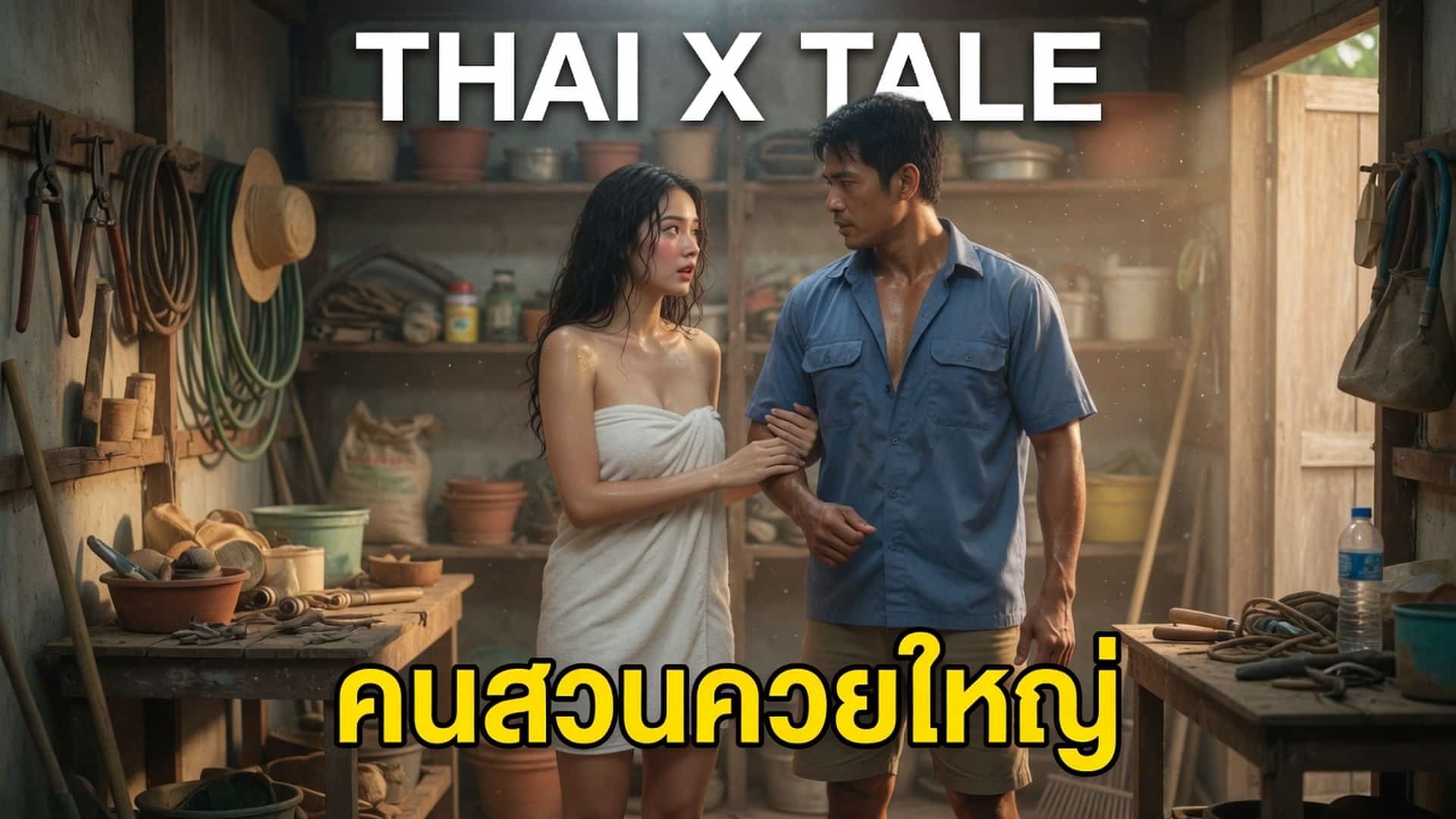 เรื่องเสียว คนสวนควยใหญ่ | ThaiXTale