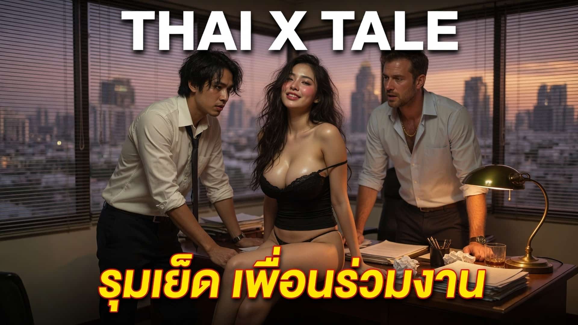 เรื่องเสียว รุมเย็ด เพื่อนร่วมงาน ส่ายหีเด้งรับท่อนควย น้ำแตกคารูหี | ThaiXTale