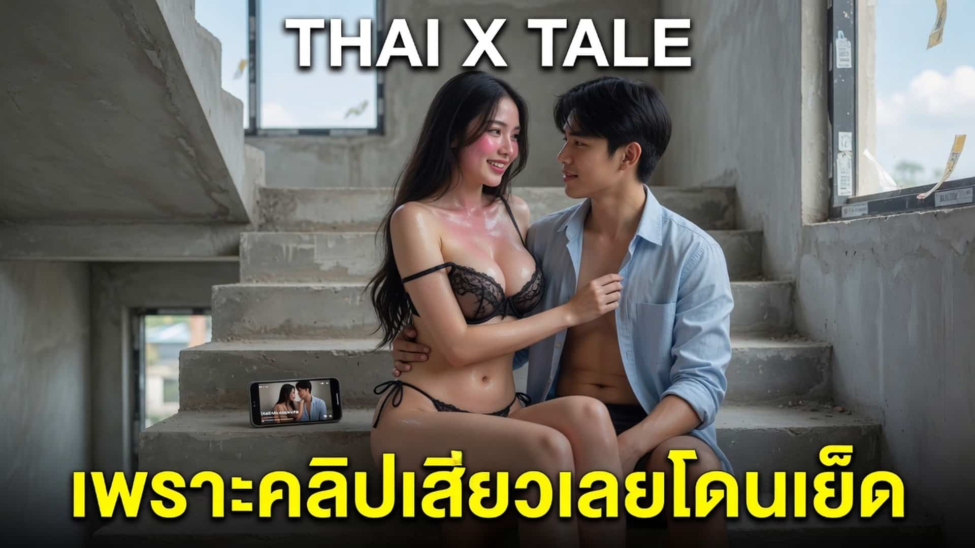 เรื่องเสียว โดนเปิดซิงหี เพราะคลิปเสียวเลยโดนเย็ด | ThaiXTale