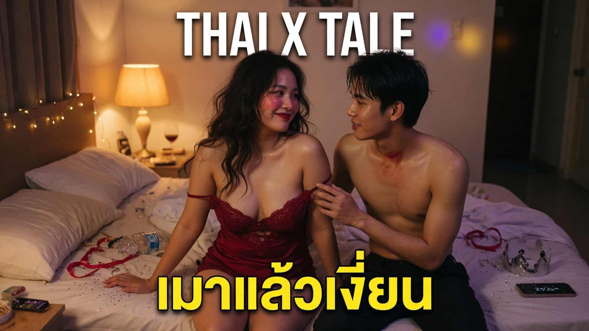 เรื่องเสียว เมาแล้วเงี่ยน เลยโดนหนุ่มเสี้ยนจับเย็ดจนน้ำแตก | ThaiXTale