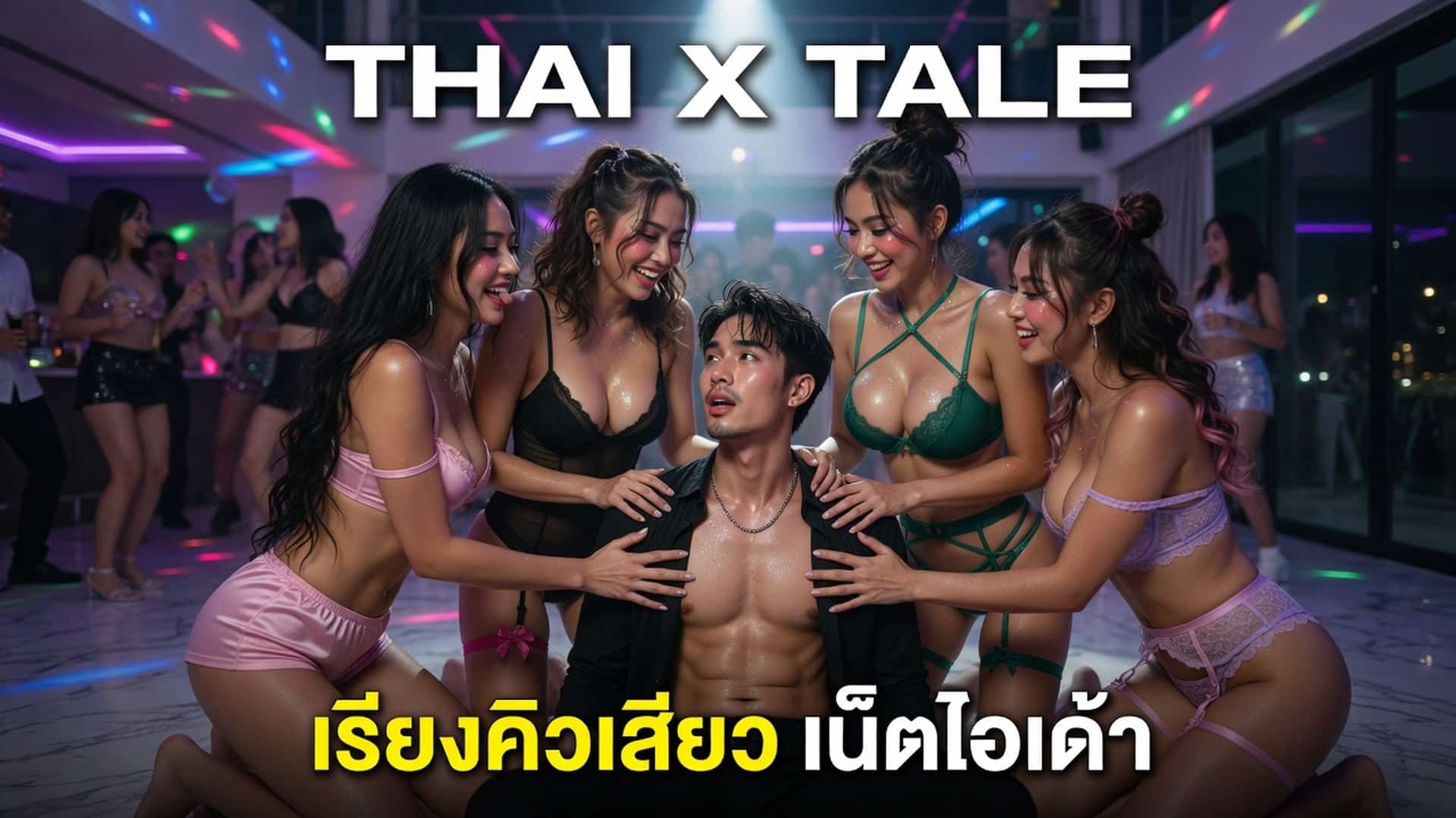 เรื่องเสียว เรียงคิวเสียว เน็ตไอเด้า | ThaiXTale