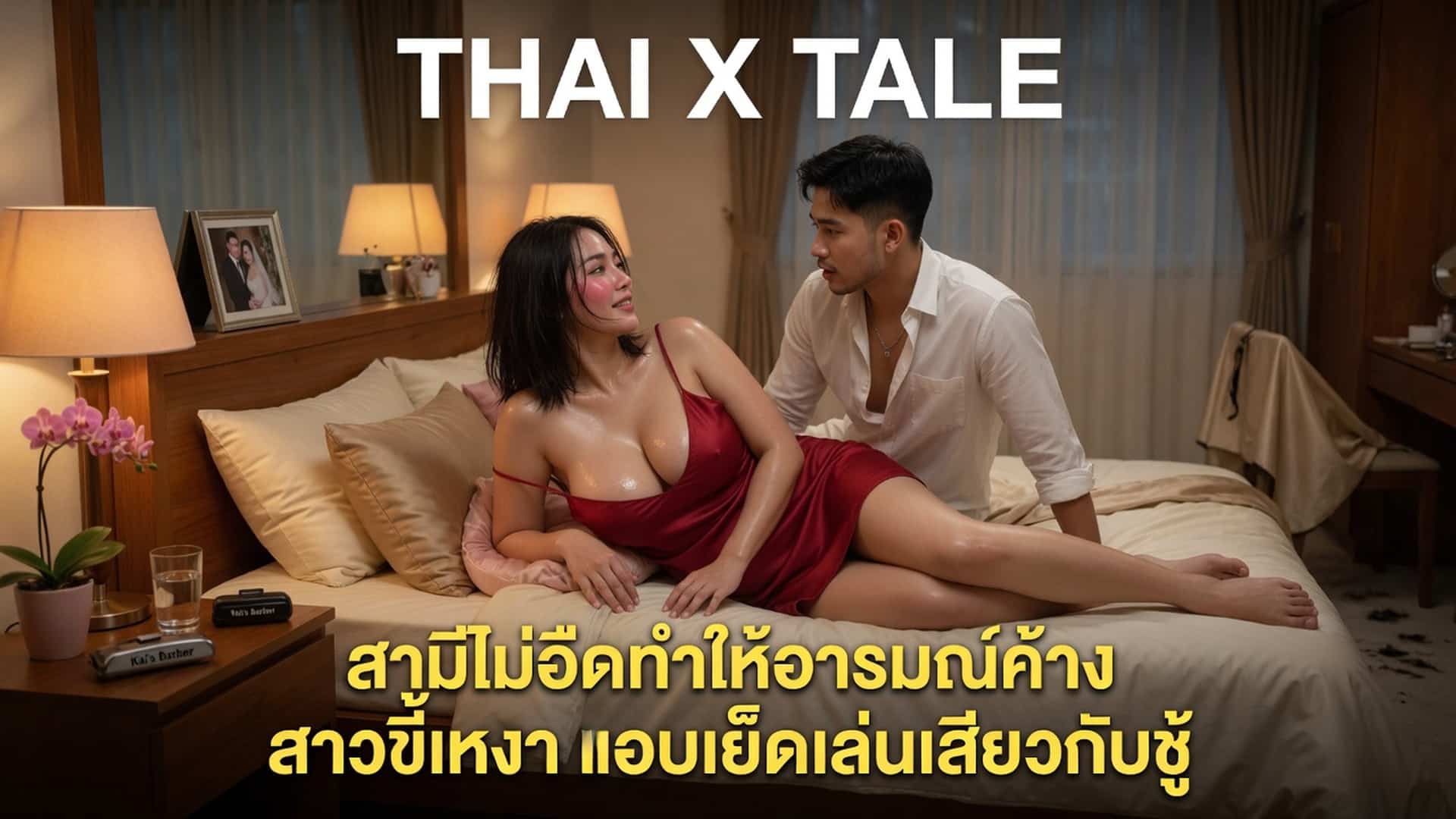 เรื่องเสียว สามีไม่อึดทำให้อารมณ์ค้าง สาวขี้เหงา แอบเย็ดเล่นเสียวกับชู้ | ThaiXTale