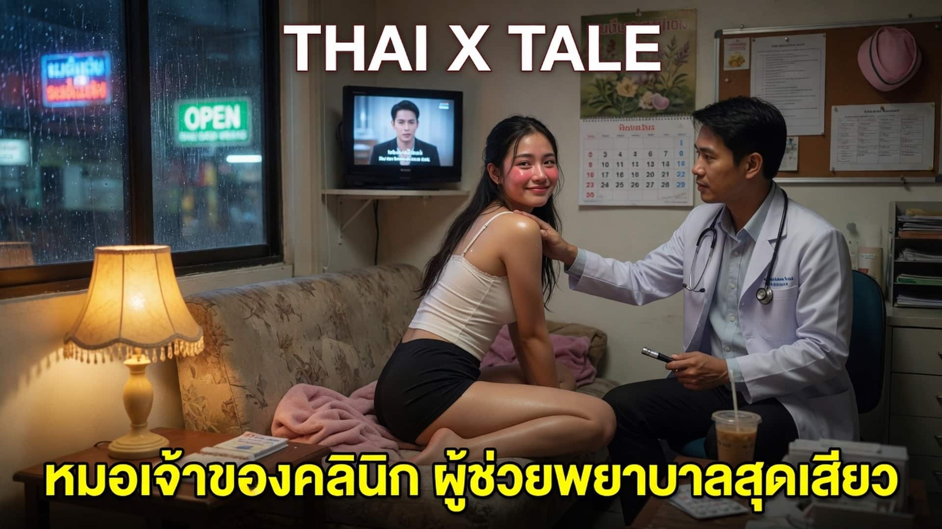 เรื่องเสียว หมอเจ้าของคลินิก ผู้ช่วยพยาบาลสุดเสียว | ThaiXTale