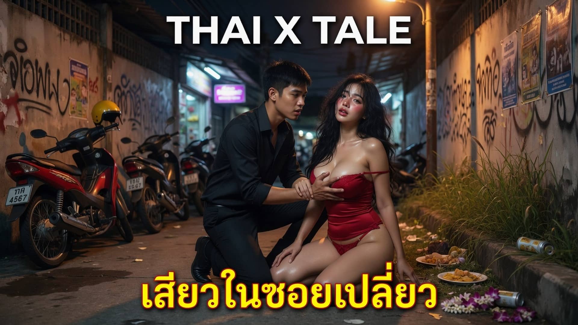 เรื่องเสียว เสียวในซอยเปลี่ยว | ThaiXTale