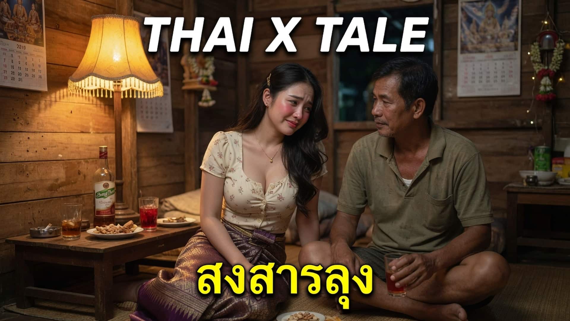 เรื่องเสียว ให้ลุงเย็ดหีเพราะสงสารลุง | ThaiXTale