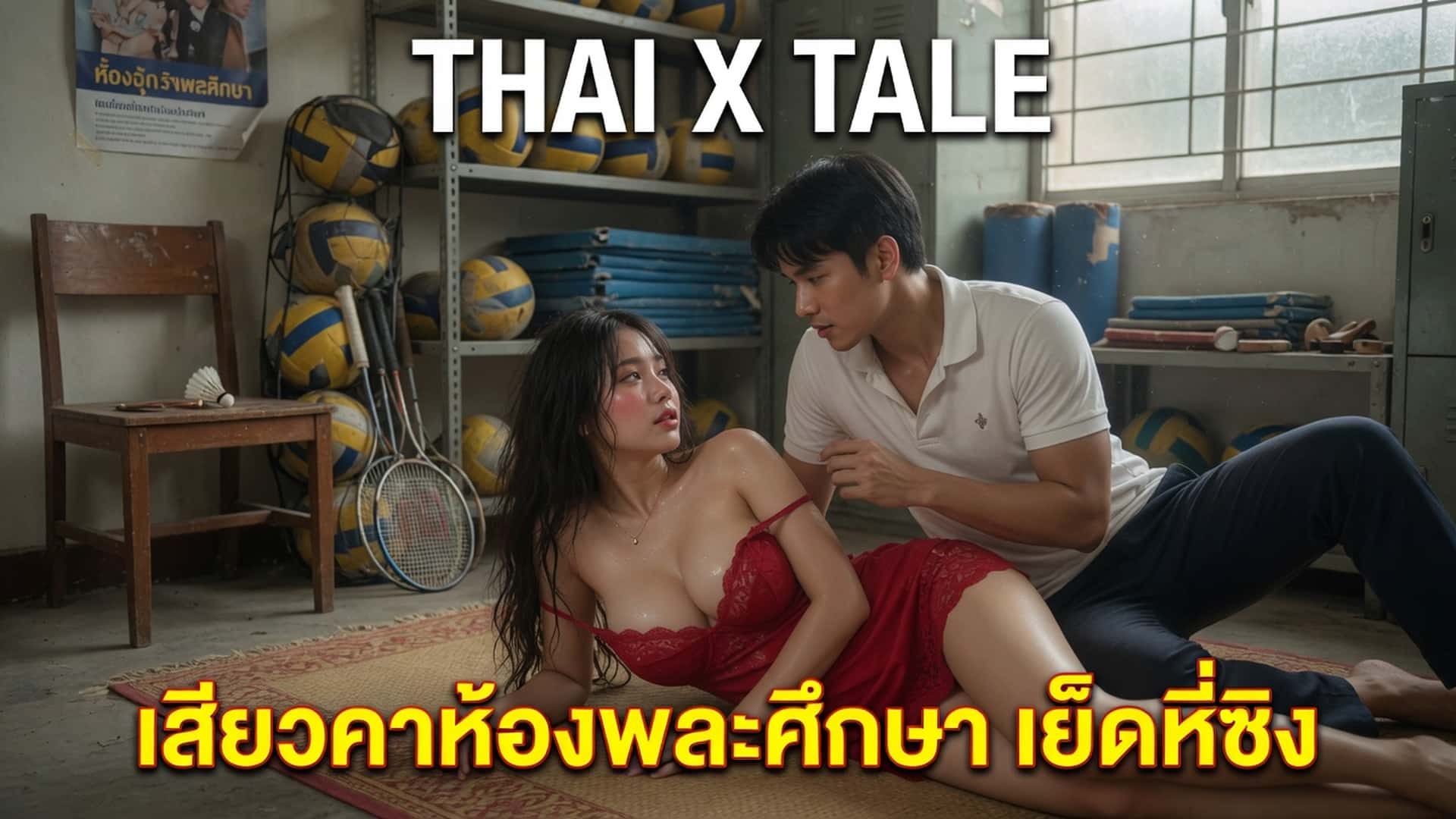เรื่องเสียว เสียวคาห้องพละศึกษา เย็ดหีซิง | ThaiXTale