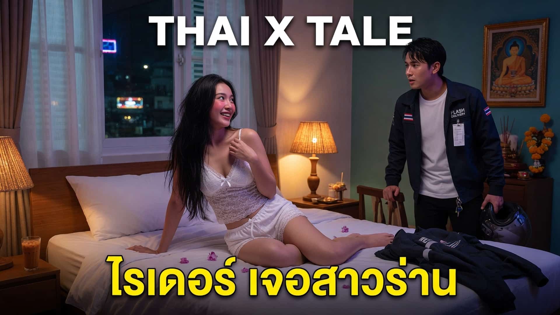 เรื่องเสียว ไรเดอร์ เจอสาวร่าน ขึ้นสุดลำ ลงมิดโคน “โอ๊ย….…ฮื่อ อะ อ๊า อ๊ะ อ๊อย..แรงอีก เอาอีกพี่” | ThaiXTale