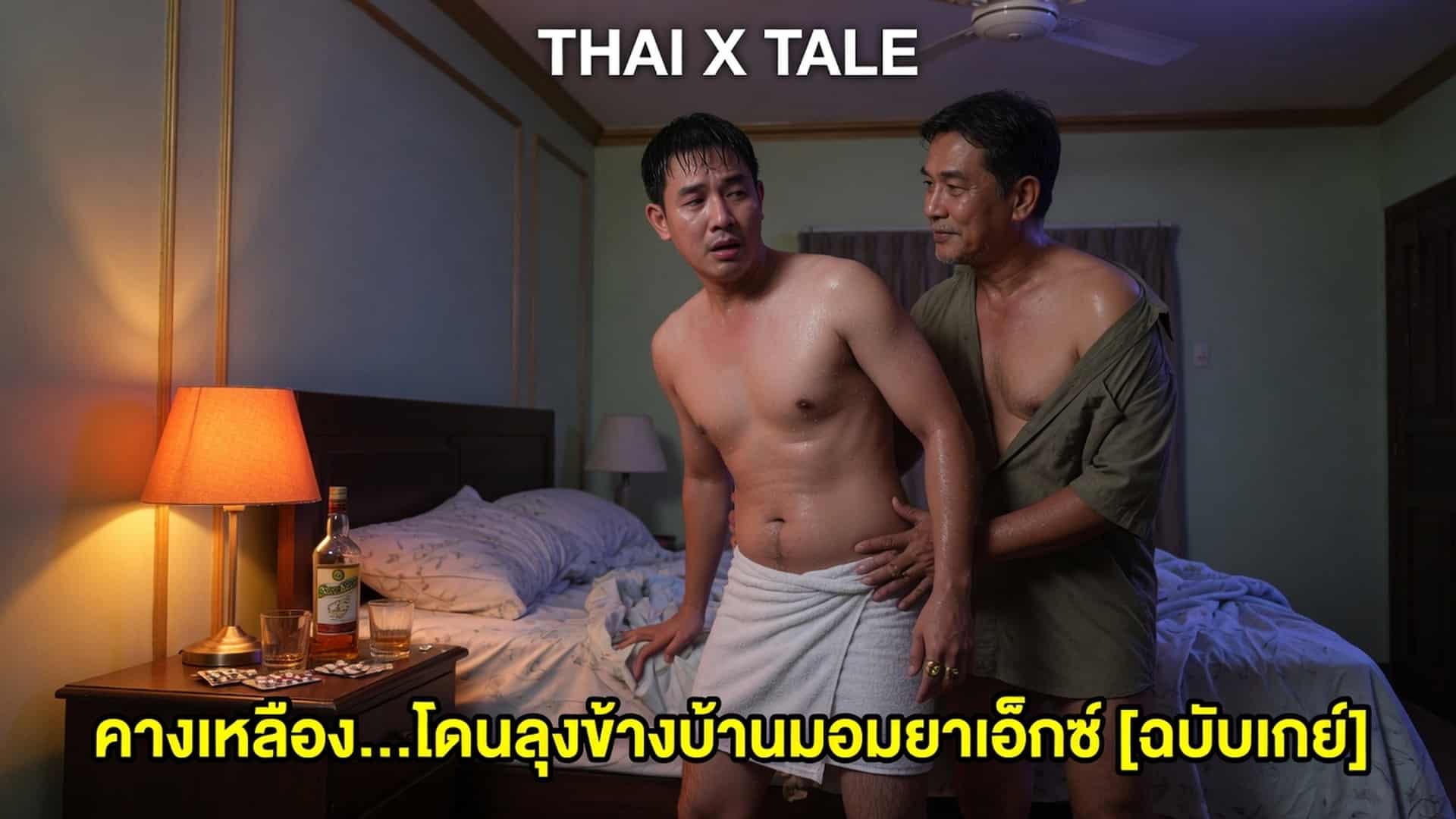 เรื่องเสียว คางเหลือง…โดนลุงข้างบ้านมอมยาเอ็กซ์ [ฉบับเกย์] | ThaiXTale