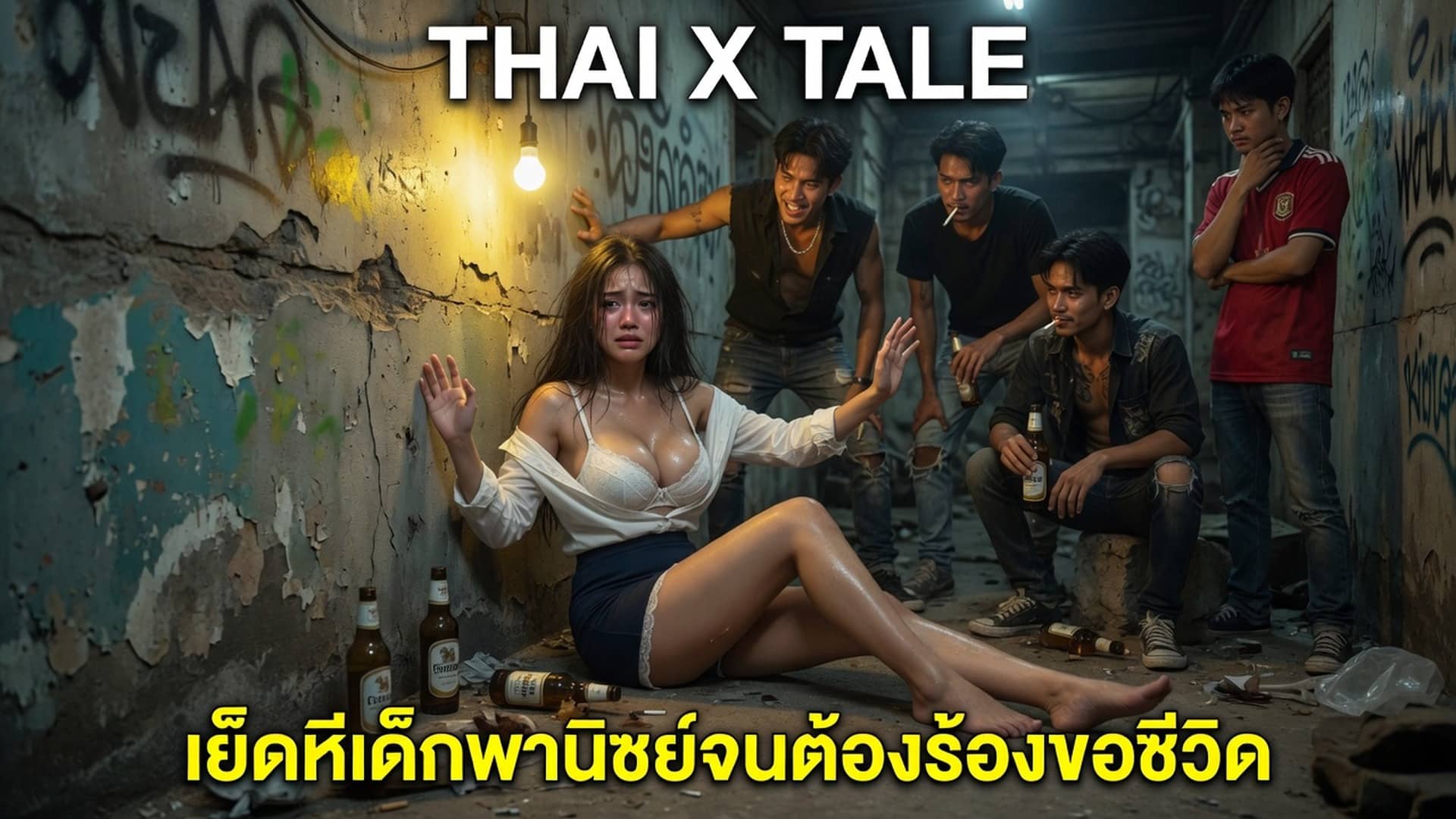 เรื่องเสียว เย็ดหีเด็กพานิชย์จนต้องร้องขอชีวิต | ThaiXTale