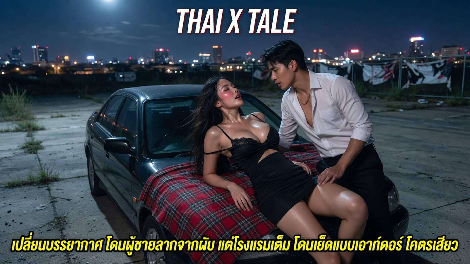 เรื่องเสียว เปลี่ยนบรรยากาศ โดนผู้ชายลากจากผับ แต่โรงแรมเต็ม โดนเย็ดแบบเอาท์ดอร์ โคตรเสียว | ThaiXTale