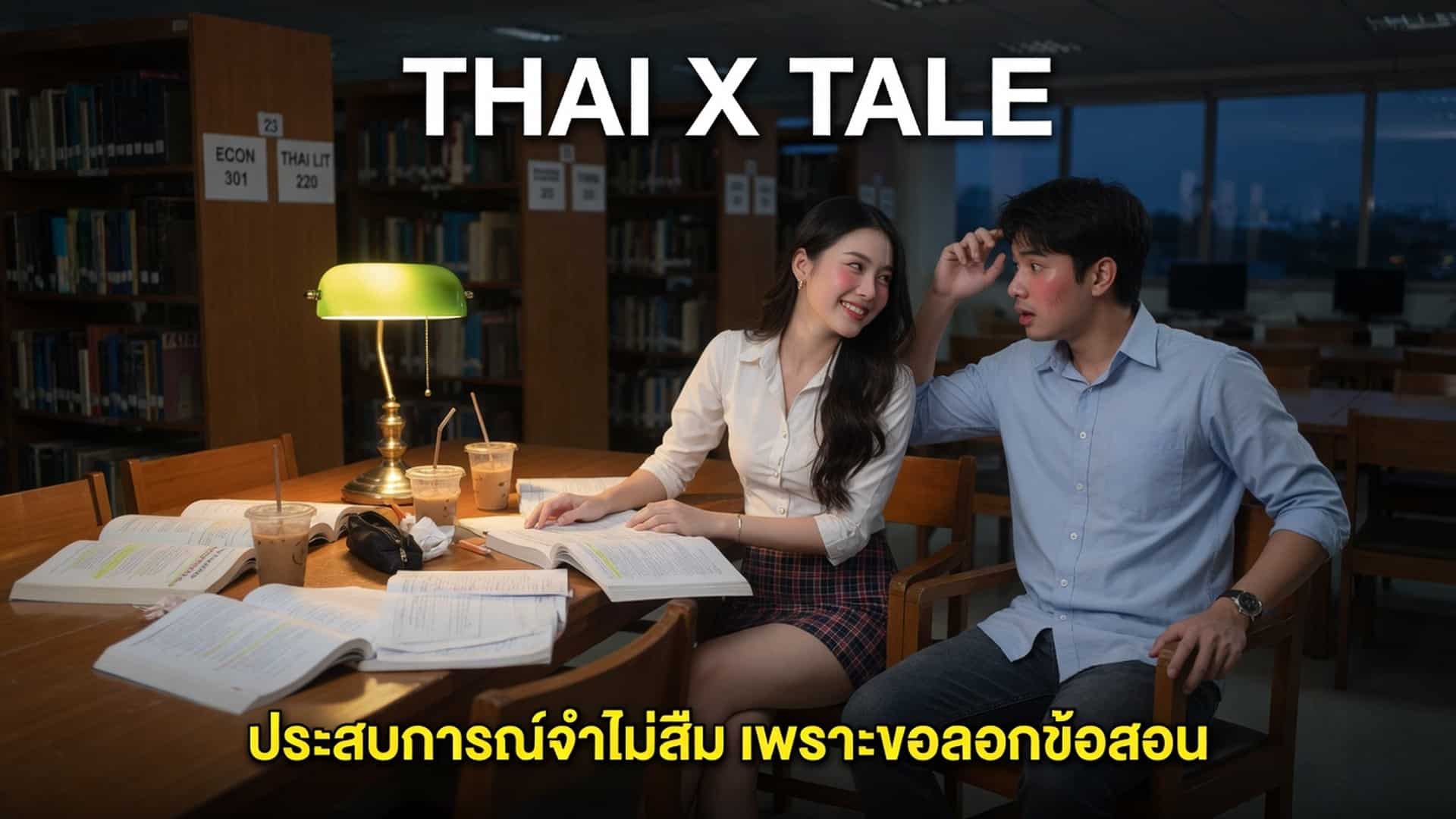 เรื่องเสียว ประสบการณ์จำไม่ลืม ยอมอมควยให้เพื่อน เพราะว่าขอลอกข้อสออบ น้ำควยเต็มปาก | ThaiXTale