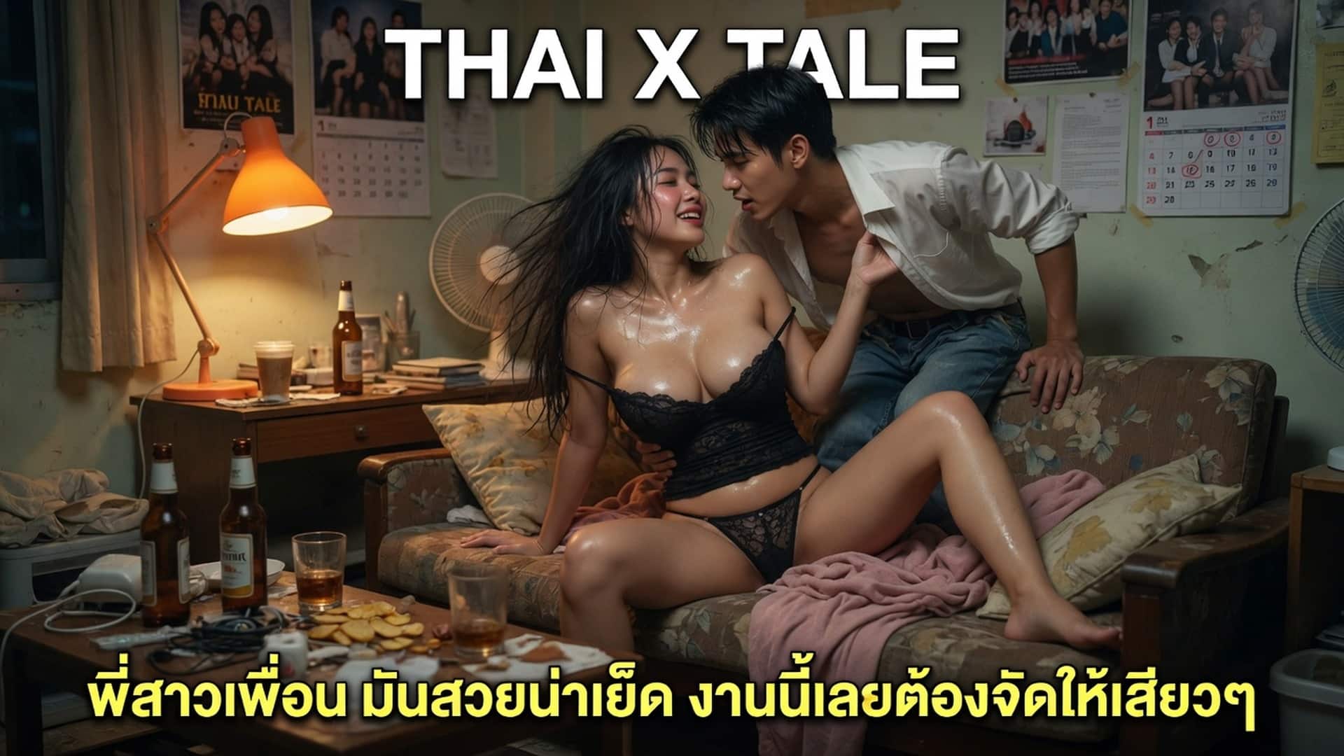 เรื่องเสียว พี่สาวเพื่อน มันสวยน่าเย็ด งานนี้เลยต้องจัดให้เสียวๆ | ThaiXTale