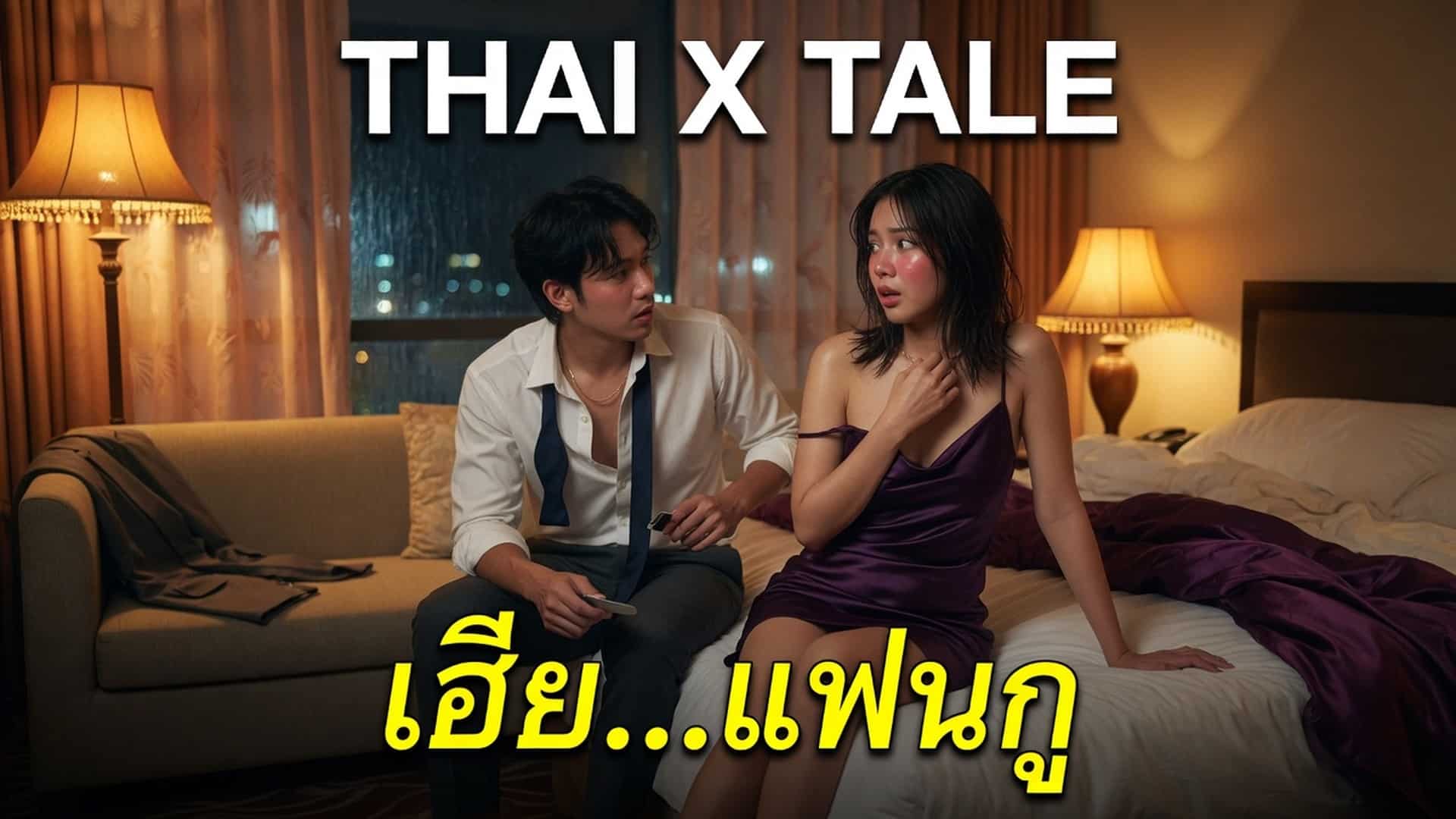 เรื่องเสียว เฮ้ย…แฟนกู “โอยๆๆ หนูเจ็บนะ หนูเจ็บ เอาออกเถอะ เอาออก” | ThaiXTale