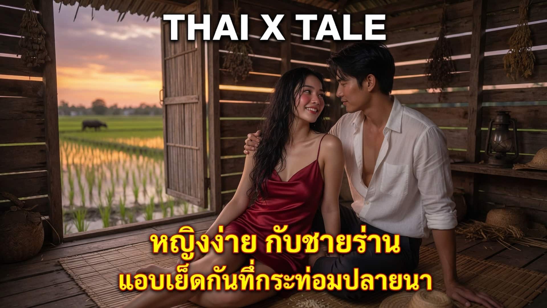 เรื่องเสียว หญิงง่าย กับชายร่าน แอบเย็ดกันที่กระท่อมปลายนา ส่วนตัว สุดเสียว เปล่าเปลี่ยว แตกใน | ThaiXTale