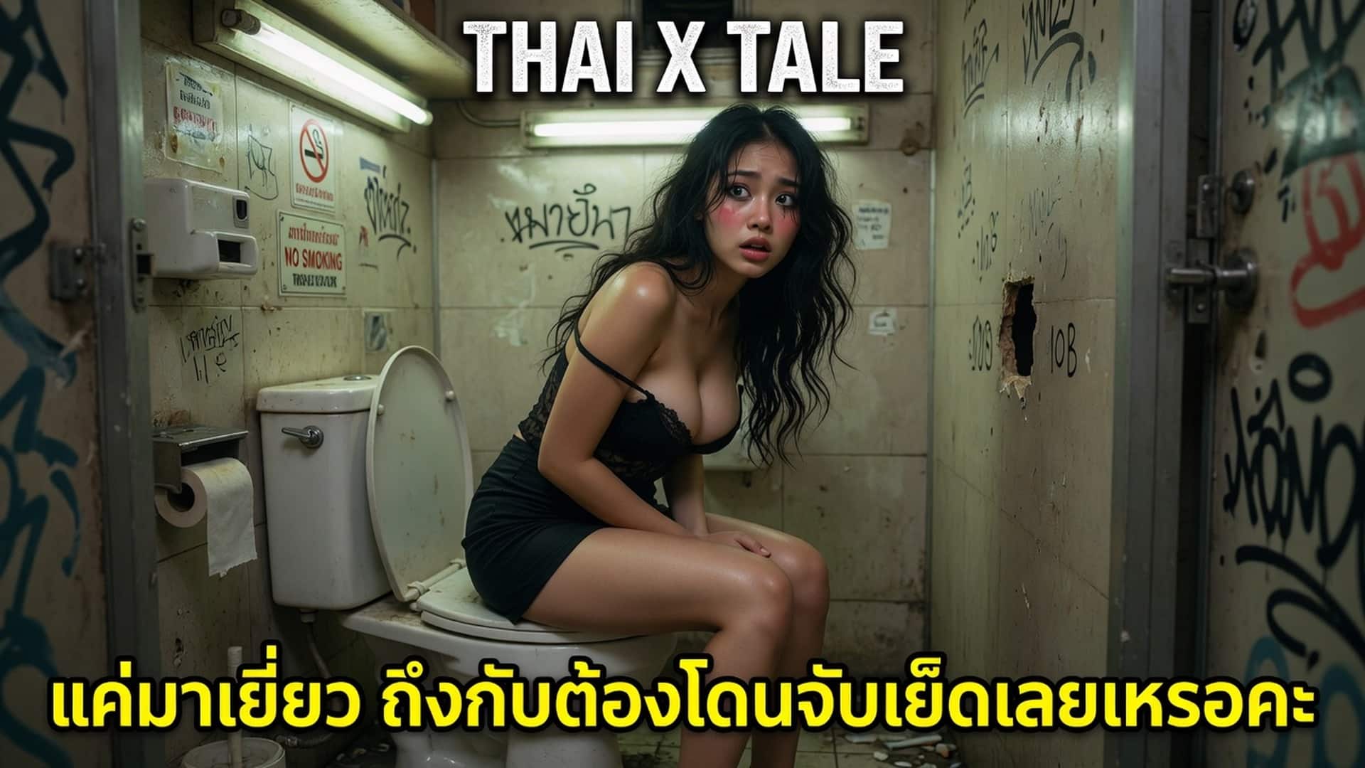 เรื่องเสียว แค่มาเยี่ยว ถึงกับต้องโดนจับเย็ดเลยเหรอคะ | ThaiXTale