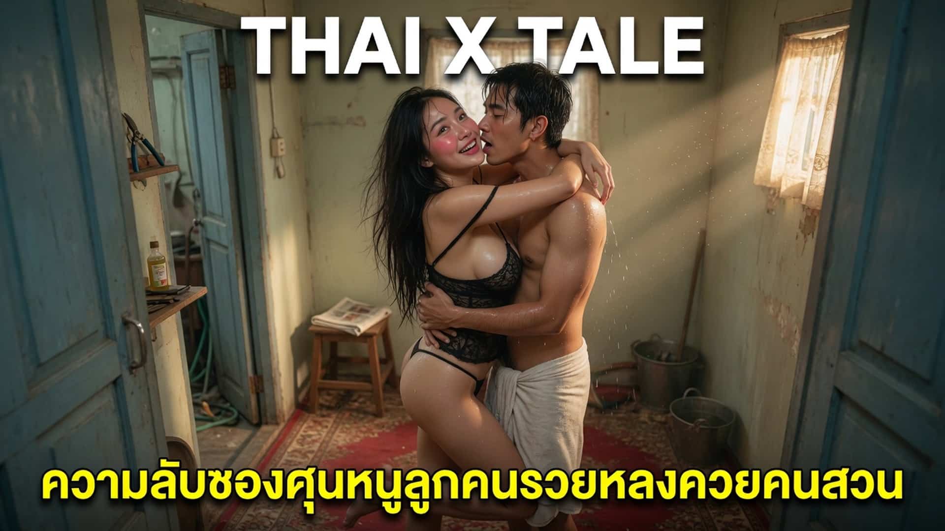 เรื่องเสียว ความลับของคุณหนูลูกคนรวยหลงควยคนสวน | ThaiXTale