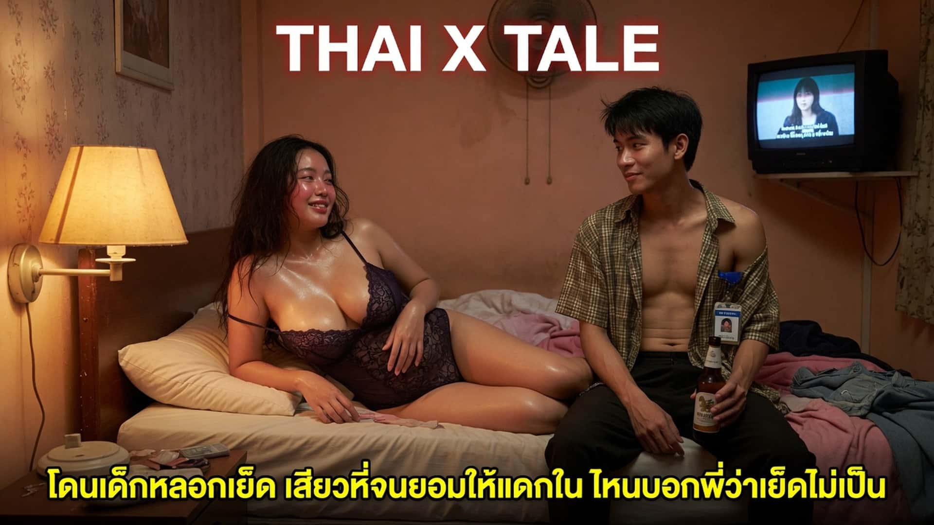 เรื่องเสียว โดนเด็กหลอกเย็ด เสียวหีจนยอมให้แตกใน ไหนบอกพี่ว่าเย็ดไม่เป็น | ThaiXTale