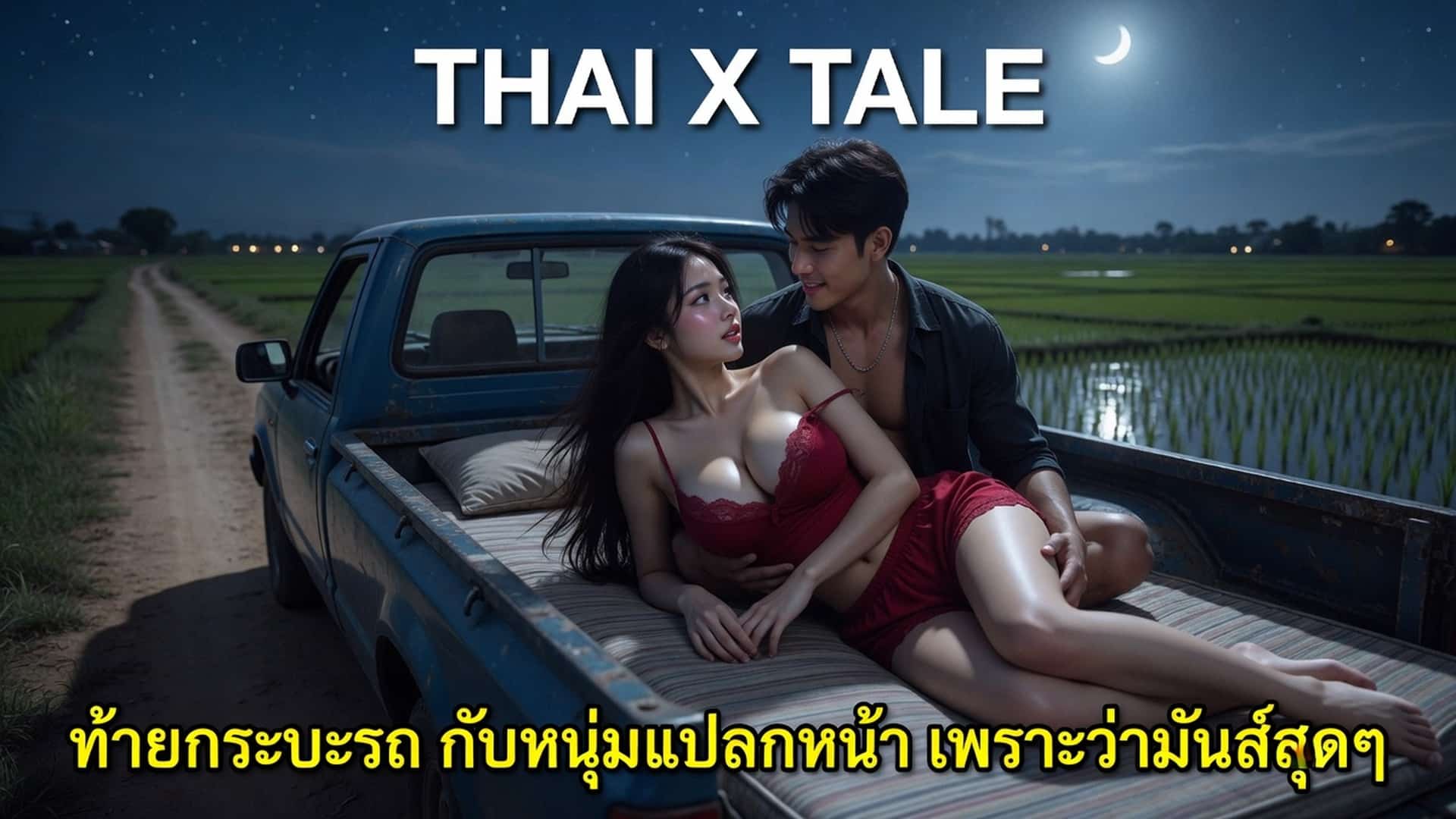 เรื่องเสียว เย็ดกันท้ายกระบะรถ กับหนุ่มแปลกหน้าควยใหญ่ จนต้องยอมให้แตกในเพราะว่ามันส์สุดๆ | ThaiXTale