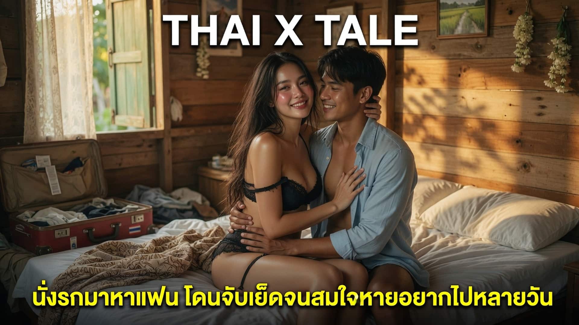 เรื่องเสียว นั่งรถมาหาแฟน โดนจับเย็ดจนสมใจหายอยากไปหลายวัน | ThaiXTale