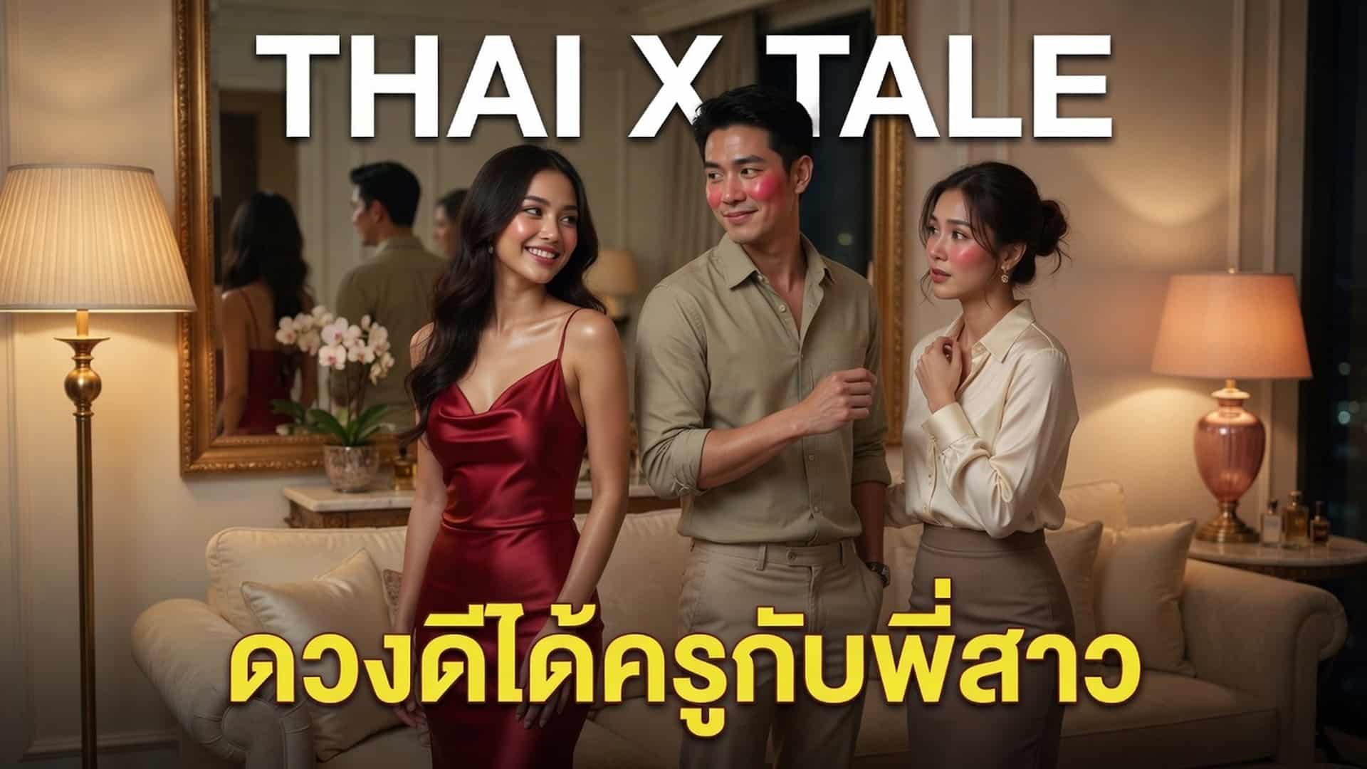 เรื่องเสียว ดวงดีได้เย็ดหีครูกับพี่สาว | ThaiXTale