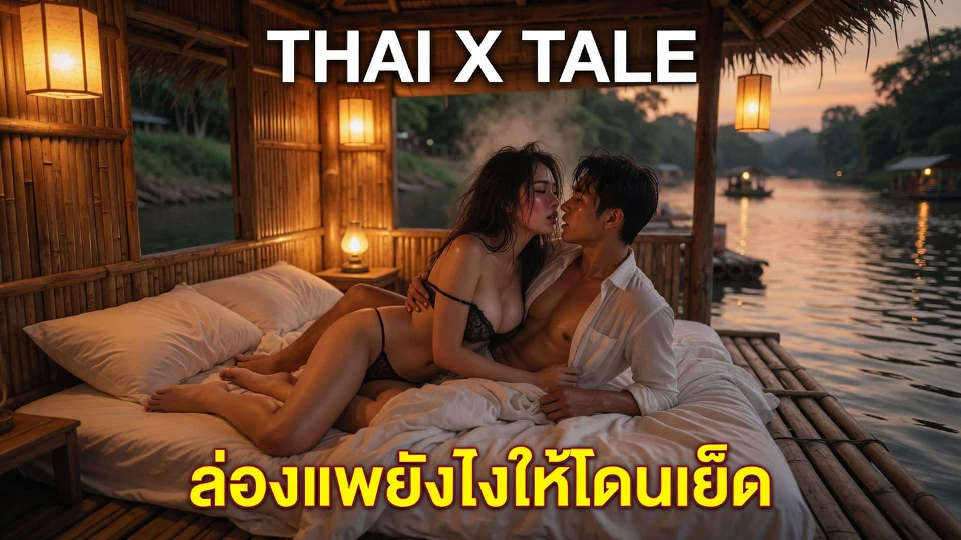 เรื่องเสียว ล่องแพยังไงให้โดนเย็ด | ThaiXTale