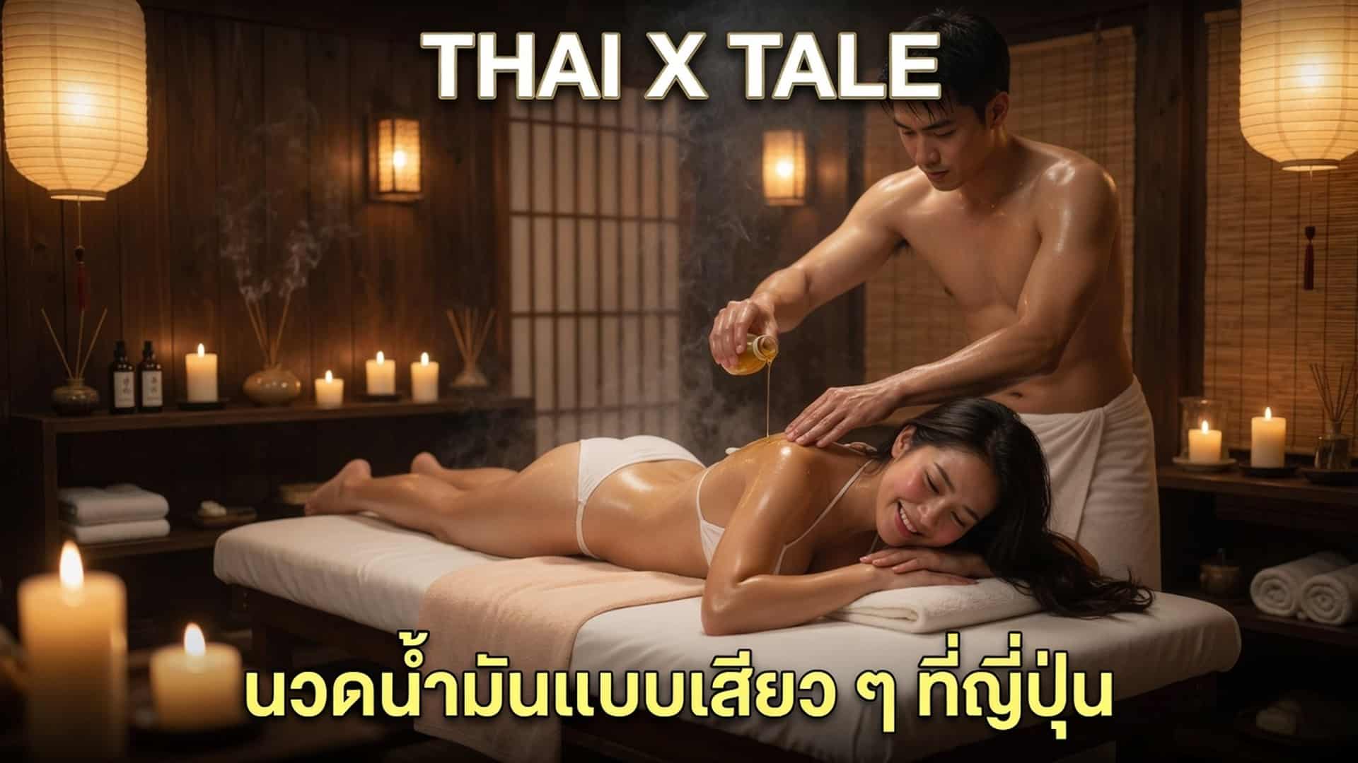 เรื่องเสียว นวดน้ำมันแบบเสียว ๆ ที่ญี่ปุ่น | ThaiXTale