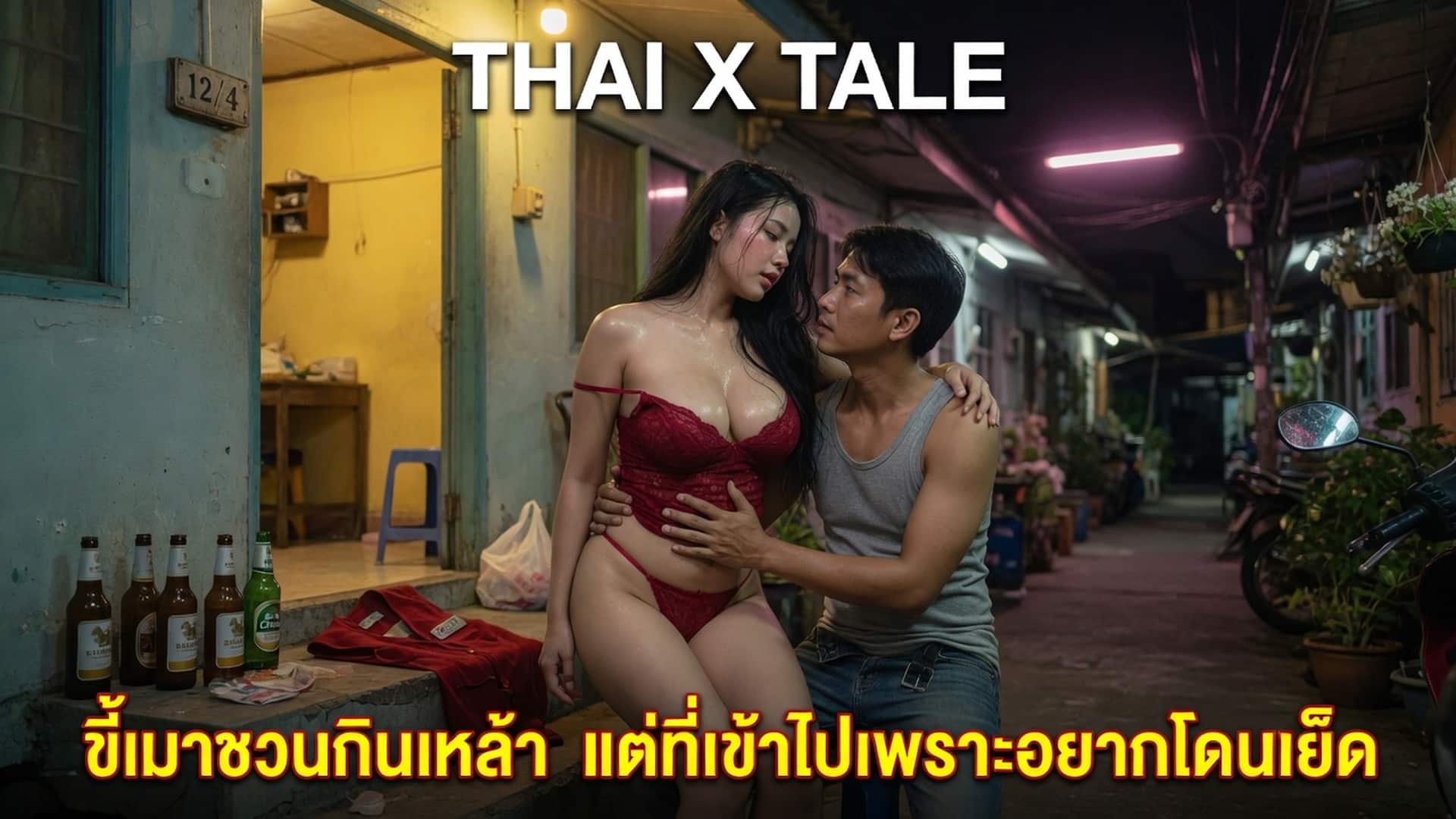 เรื่องเสียว ขี้เมาชวนกินเหล้า แต่ที่เข้าไปเพราะอยากโดนเย็ด | ThaiXTale