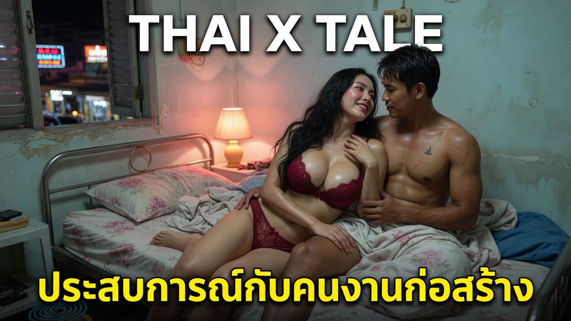 เรื่องเสียว ประสบการณ์เย็ดกับคนงานก่อสร้างควยใหญ่ | ThaiXTale