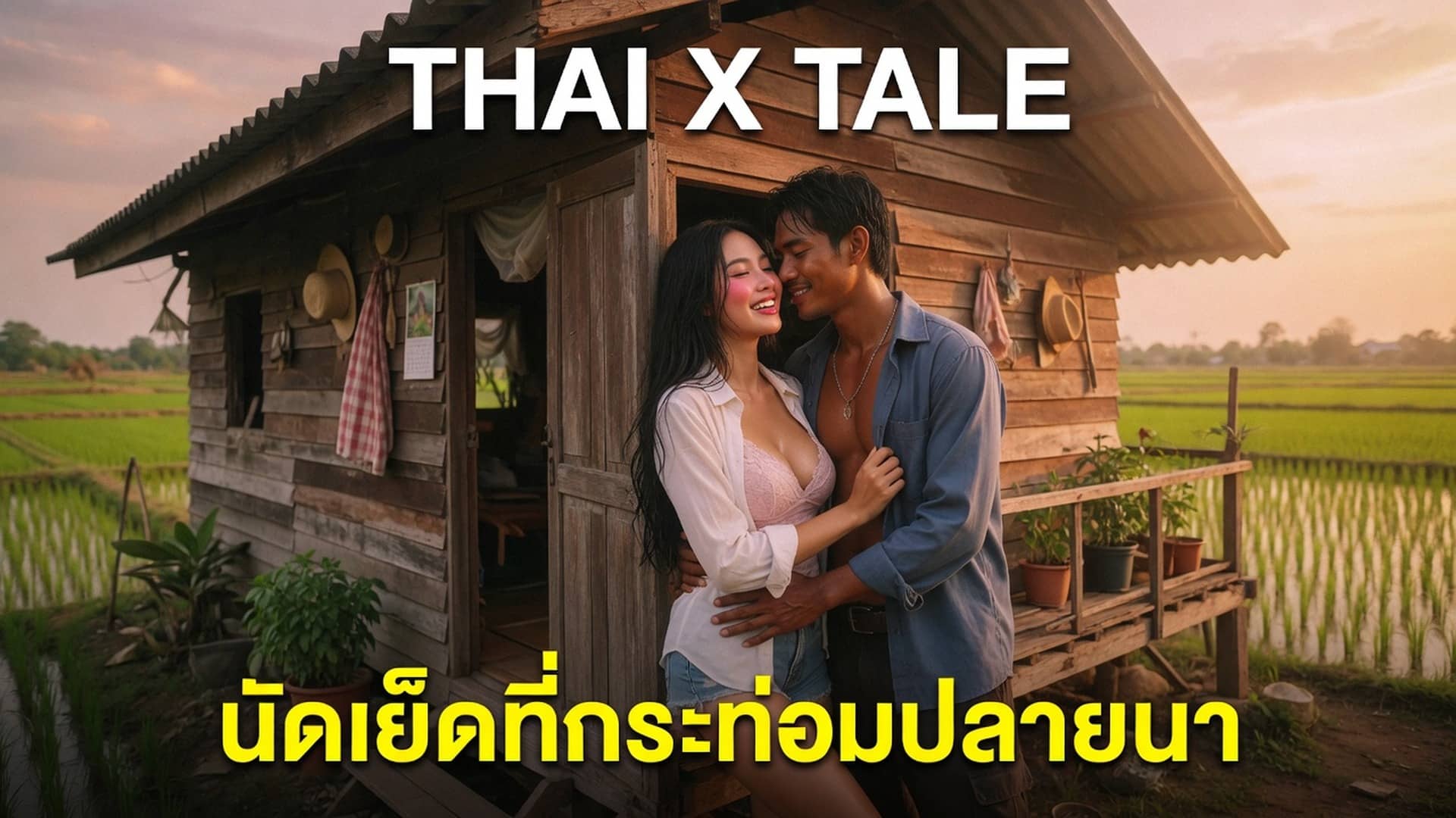 เรื่องเสียว นัดเย็ดที่กระท่อมปลายนา พ่อจ๋า หนูเงี่ยน อยากโดนเย็ดจะตายอยู่แล้ว | ThaiXTale