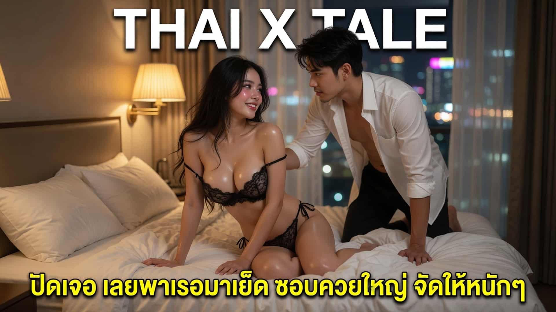 เรื่องเสียว ปัดเจอ เลยพาเธอมาเย็ด ชอบควยใหญ่ จัดให้หนักๆ | ThaiXTale