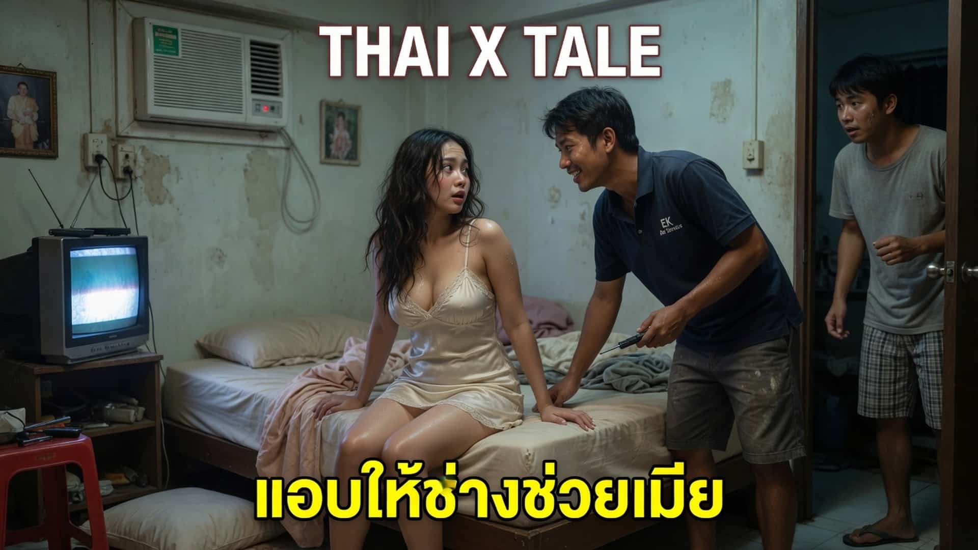 เรื่องเสียว แอบให้ช่างช่วยเมีย | ThaiXTale