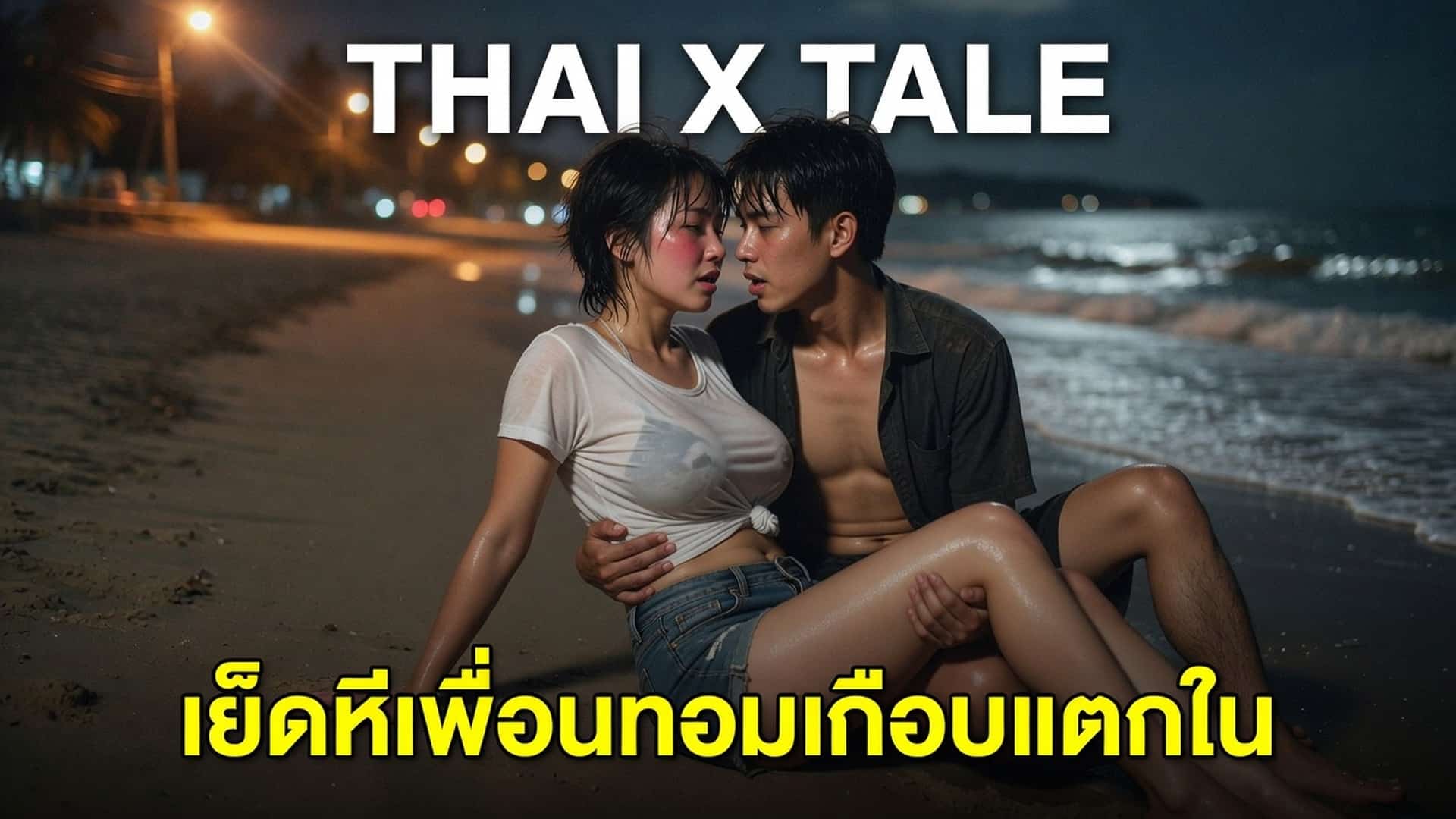 เรื่องเสียว เย็ดหีเพื่อนทอมเกือบแตกใน | ThaiXTale