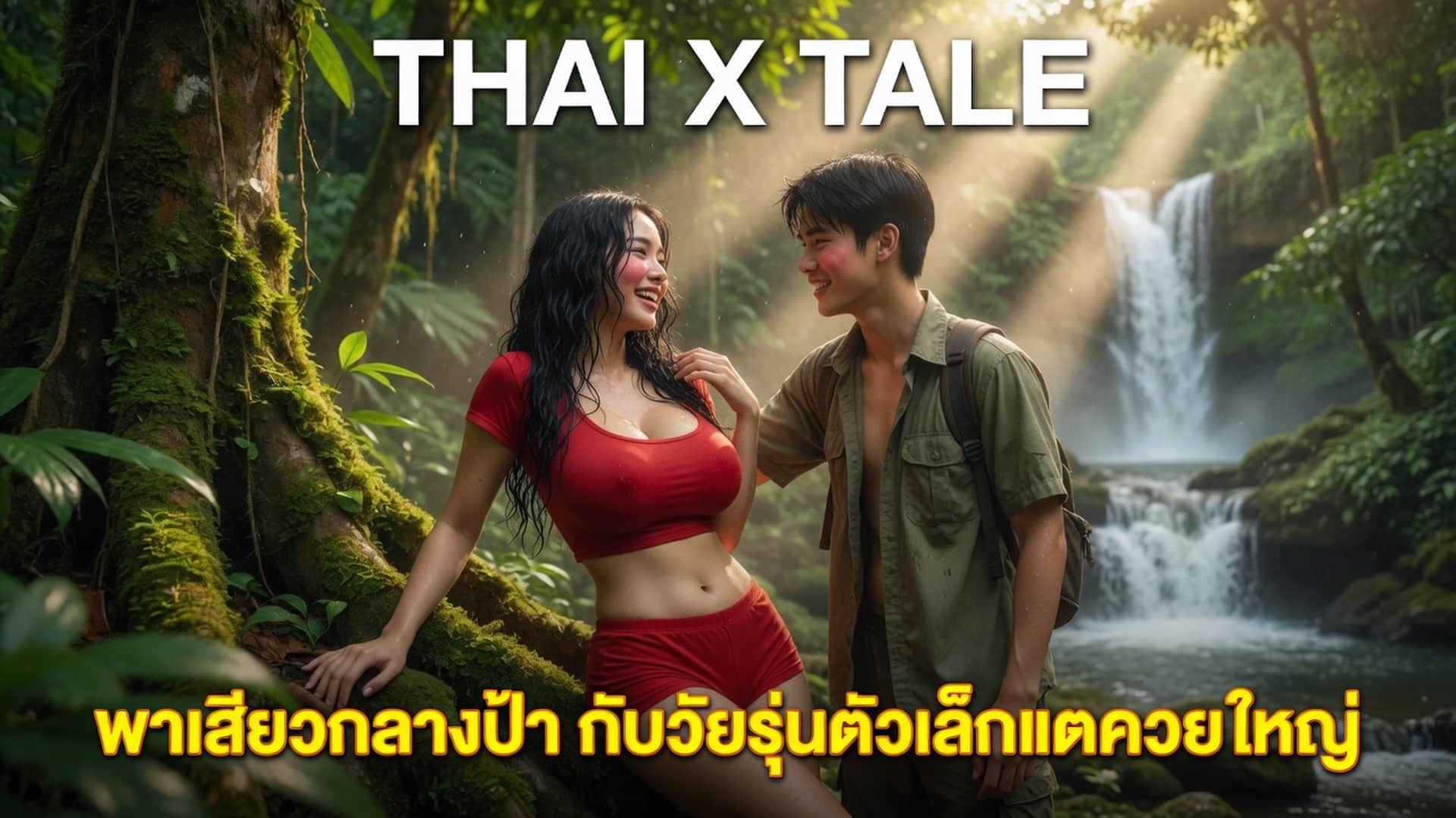 เรื่องเสียว พาเสียวกลางป่า กับวัยรุ่นตัวเล็กแต่ควยใหญ่ | ThaiXTale