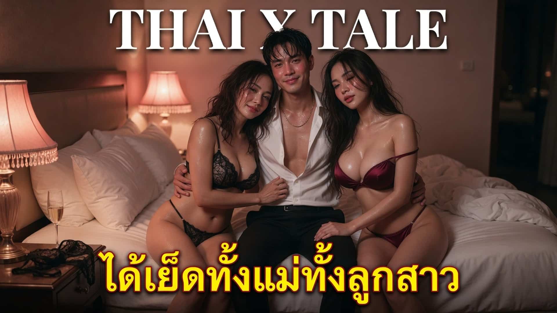 เรื่องเสียว ได้เย็ดทั้งแม่ทั้งลูกสาว | ThaiXTale