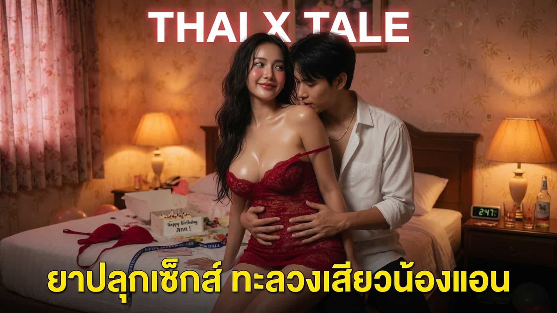 เรื่องเสียว ยาปลุกเซ็กส์ ทะลวงเสียวน้องแอน | ThaiXTale