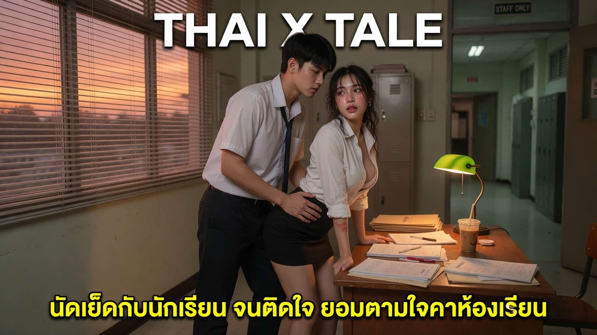 เรื่องเสียว นัดเย็ดกับนักเรียน จนติดใจ งานนี้เลยต้องยอมตามใจ ให้เย็ดคาห้องเรียน | ThaiXTale