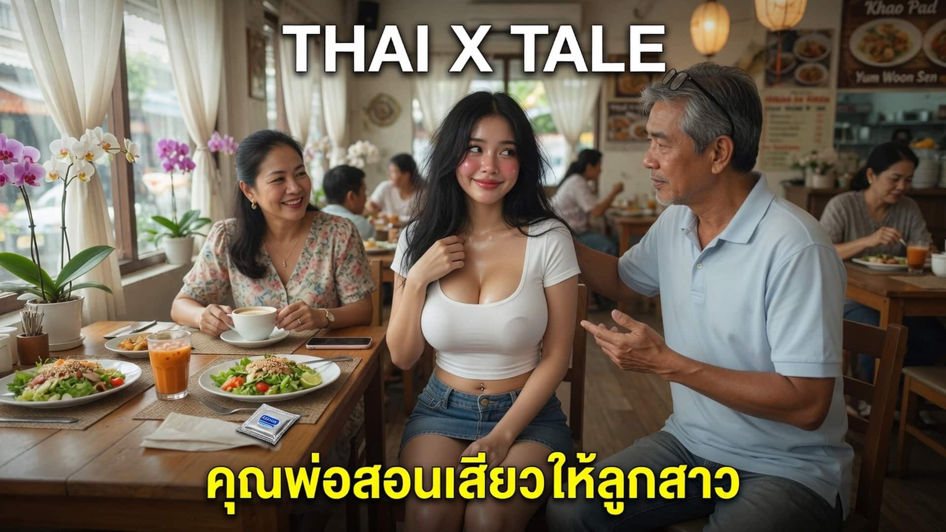เรื่องเสียว คุณพ่อสอนเสียวให้ลูกสาว | ThaiXTale