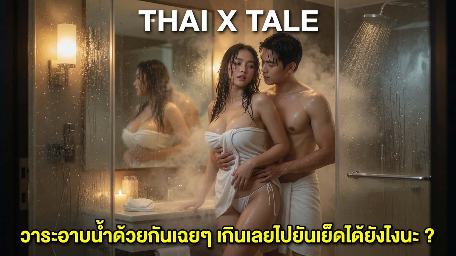 เรื่องเสียว ว่าจะอาบน้ำด้วยกันเฉยๆ เกินเลยไปยันเย็ดได้ยังไงนะ ? | ThaiXTale