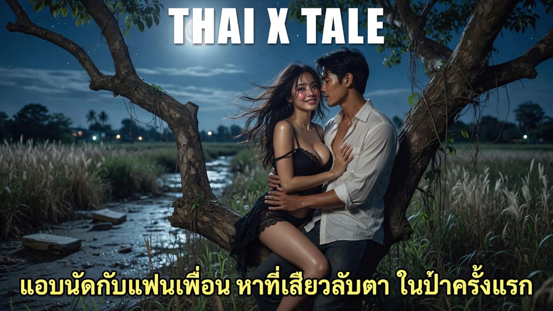 เรื่องเสียว แอบนัดเย็ดกับแฟนเพื่อน งานนี้ต้องหาที่เสียวลับตา เย็ดในป่าครั้งแรก แตกในไปเลย | ThaiXTale