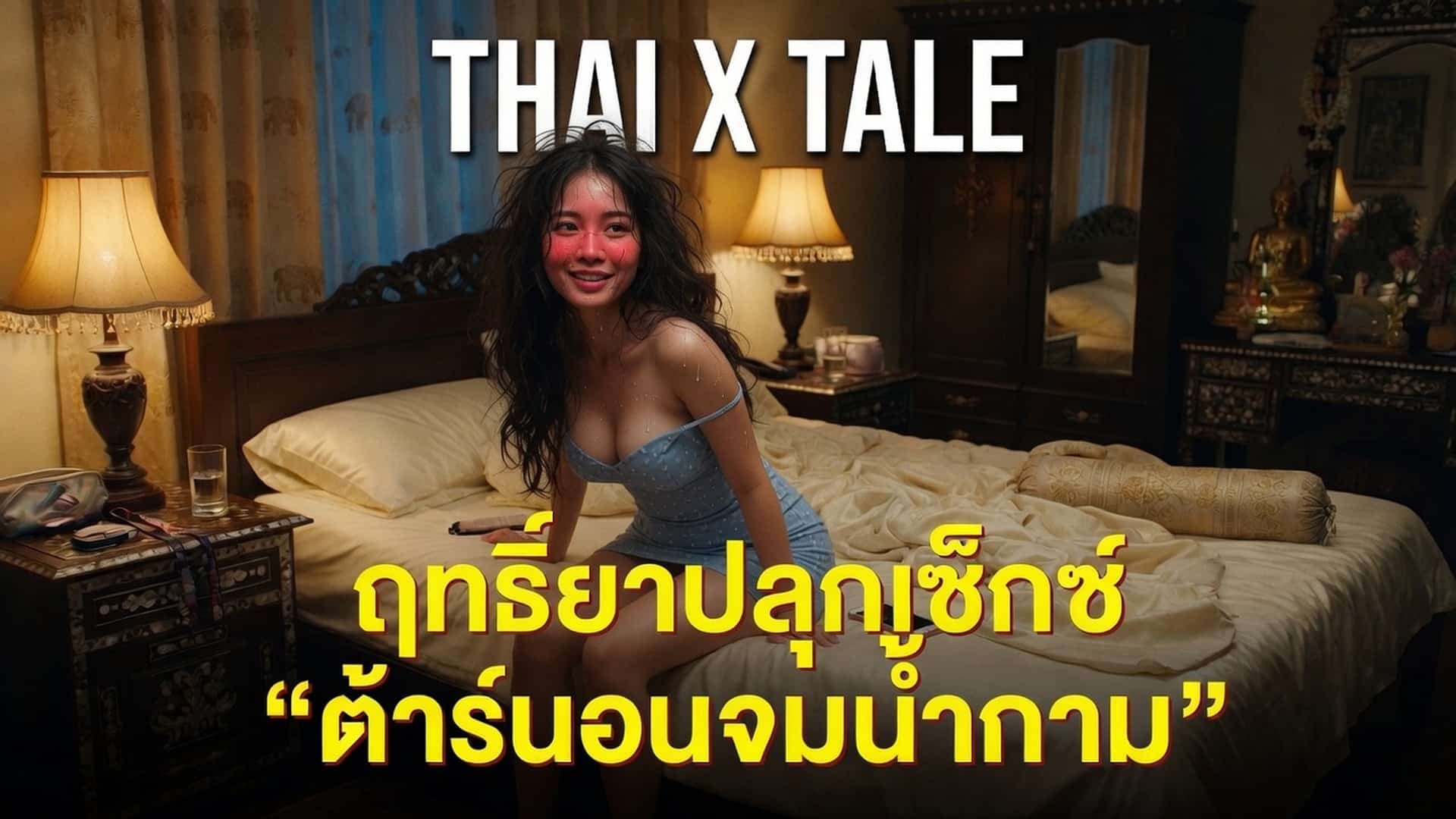 เรื่องเสียว ฤทธิ์ยาปลุกเซ็กซ์ ”ต้าร์นอนจมน้ำกาม” | ThaiXTale