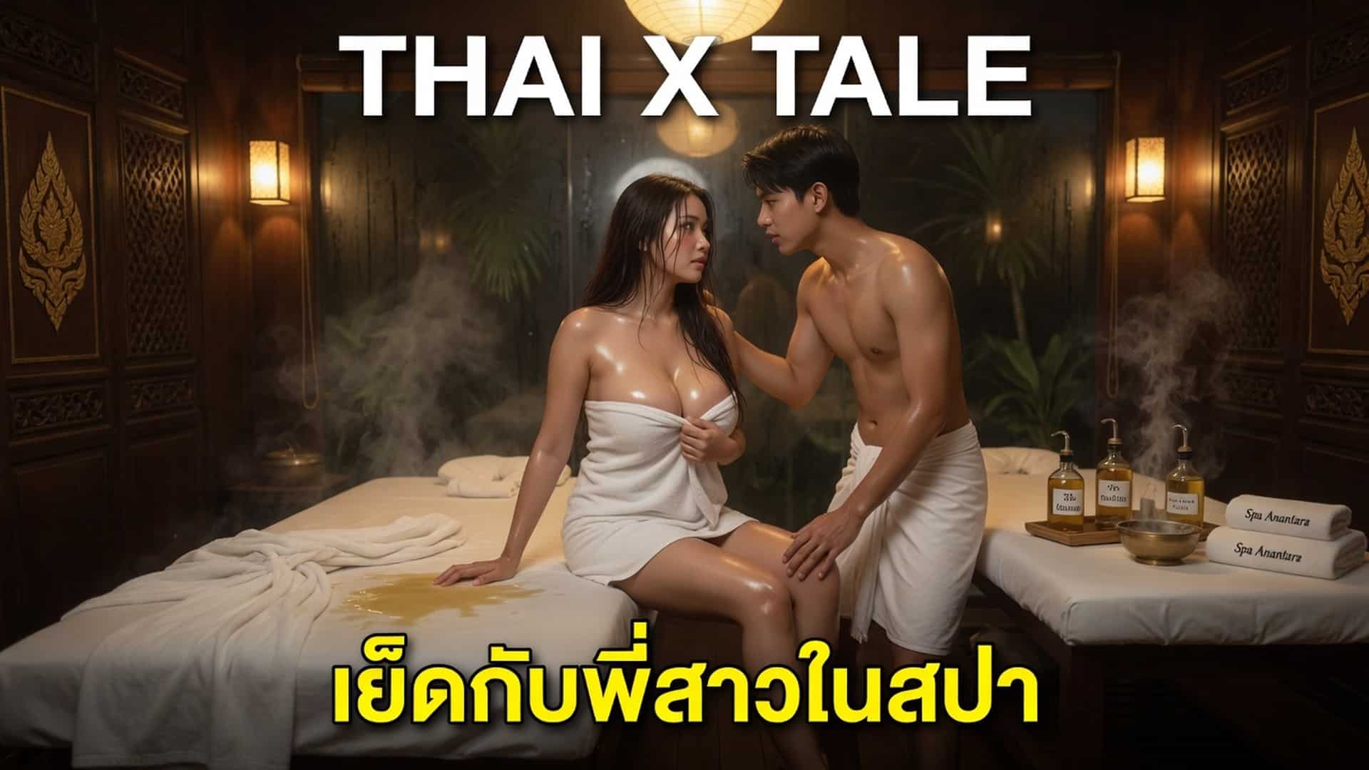 เรื่องเสียว เย็ดกับพี่สาวในสปา | ThaiXTale