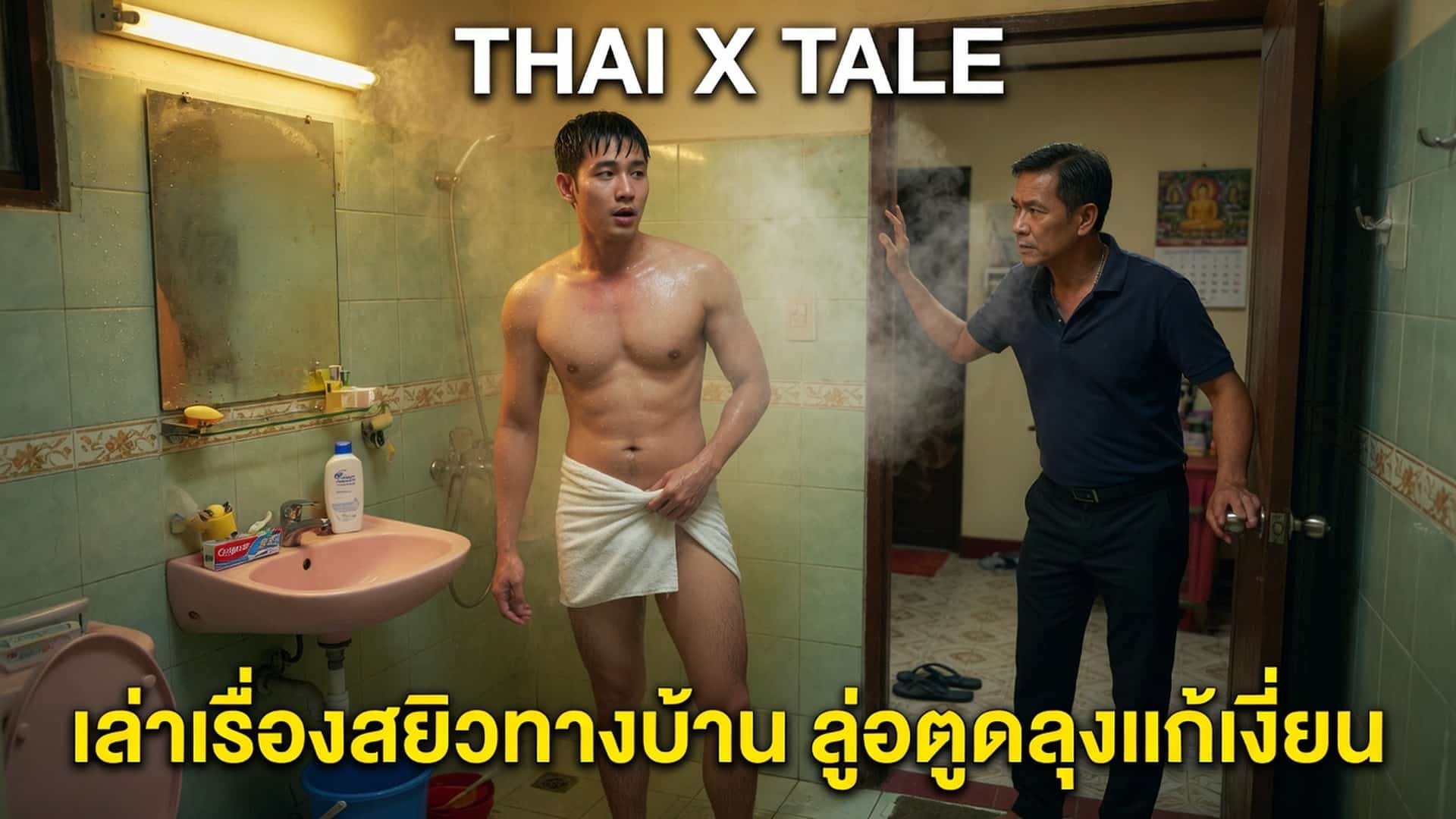 เรื่องเสียว เล่าเรื่องสยิวทางบ้าน ลู่อตูดลุงแก้เงี่ยน | ThaiXTale